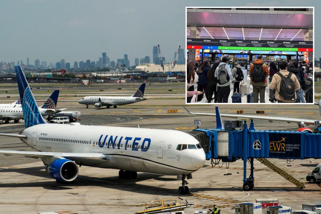 United blames FAA staffing shortage for 'significant disruption' at Newark airport